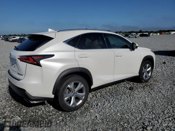 2017 Lexus NX with VIN JTJYARBZ9H2073686, listed as a Copart auction lot 52531925 with 33,349 mi miles and Non Repairable. Bid and sale history available at carsss.com. Image 3.