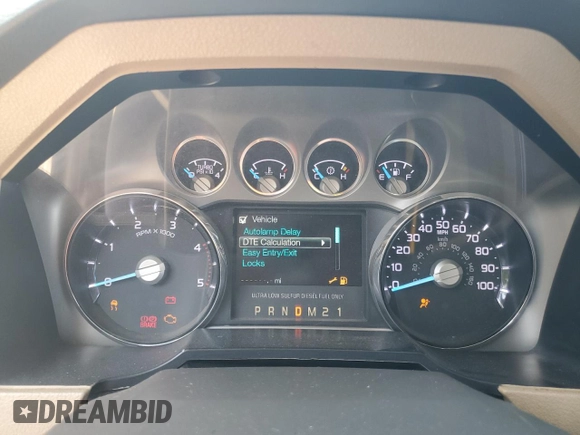 2015 Ford F-350 Lariat with VIN 1FT8W3DTXFEA10084, listed as a Copart auction lot 56049975 with Not provided miles and Salvage title. Bid and sale history available at DreamBid. Image 9.