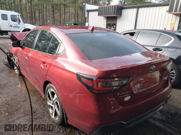 2022 Subaru Legacy Limited XT with VIN 4S3BWGN67N3028252, listed as a IAAI auction lot 41610023 with 30,327 mi miles and . Bid and sale history available at DreamBid. Image 3.