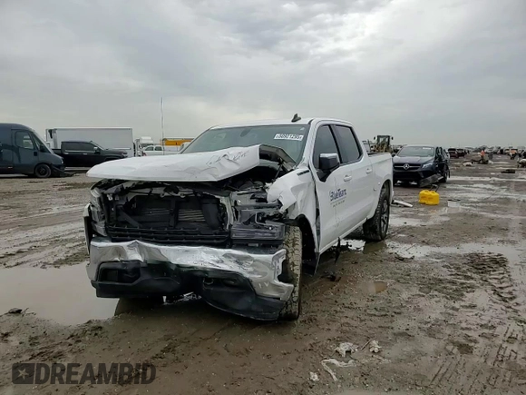 2021 Chevrolet Silverado 1500 LT with VIN 3GCPWCED5MG202859, listed as a Copart auction lot 50921295 with 122,907 mi miles and Salvage Title. Bid and sale history available at DreamBid. Image 10.