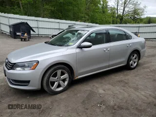 2012 Volkswagen Passat SE z VIN 1VWBP7A37CC090947, wystawiony jako Copart lot #57853385 z przebiegiem 190 231 mil mil oraz Szkoda całkowita • Salvage title. Historia ofert i sprzedaży dostępna na DreamBid. Obrazek 1.