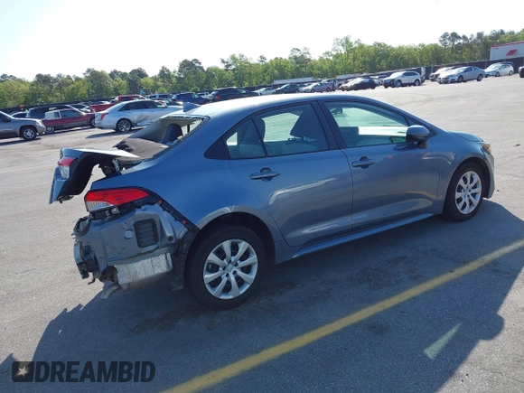2024 Toyota Corolla LE with VIN 5YFB4MDE7RP112355, listed as a IAAI auction lot 41978820 with 50,918 mi miles and . Bid and sale history available at DreamBid. Image 4.