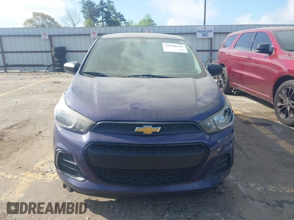 2016 Chevrolet Spark LS with VIN KL8CB6SA9GC587221, listed as a IAAI auction lot 41948444 with 96,795 mi miles. Bid and sale history available at carsss.com. Image 12.