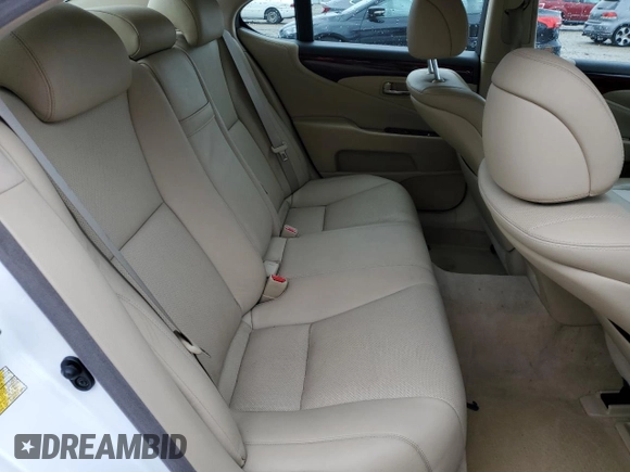 2009 Lexus LS 460 with VIN JTHCL46F395002766, listed as a Copart auction lot 48797575 with 120,725 mi miles and Salvage Title. Bid and sale history available at DreamBid. Image 10.