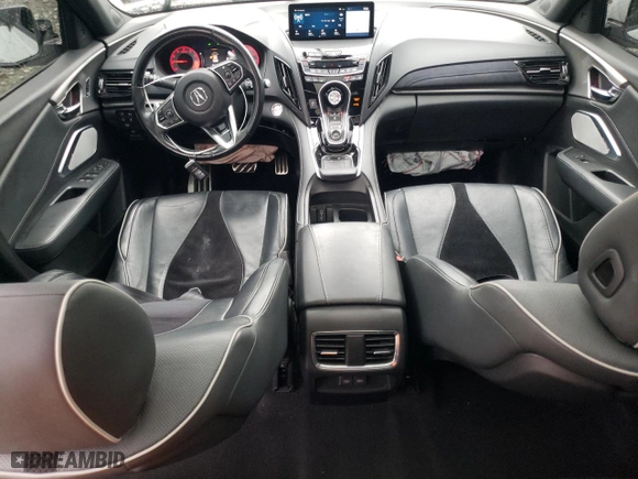 2020 Acura RDX w/A-Spec Pkg with VIN 5J8TC2H68LL037147, listed as a Copart auction lot 81382204 with 52,702 mi miles and Salvage Title. Bid and sale history available at carsss.com. Image 8.
