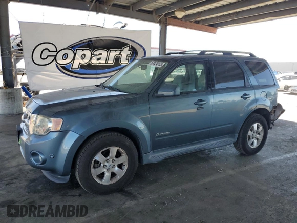 2010 Ford Escape Hybrid with VIN 1FMCU4K32AKB06645, listed as a Copart auction lot 63124055 with 162,646 mi miles and Salvage title. Bid and sale history available at DreamBid. Image 1.