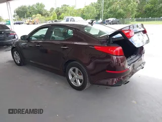 2015 Kia Optima LX with VIN 5XXGM4A72FG429346, listed as a IAAI auction lot 42638168 with 153,069 mi miles and . Bid and sale history available at DreamBid. Image 3.