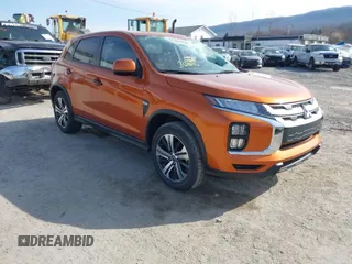 2020 Mitsubishi Outlander Sport ES 2.0 with VIN JA4AR3AU3LU023065, listed as a IAAI auction lot 41742981 with 25,642 mi miles. Bid and sale history available at carsss.com. Image 1.