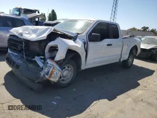 2022 Ford F-150 XL z VIN 1FTEX1CP5NKF28807, wystawiony jako Copart lot #58386594 z przebiegiem 43 091 mil mil oraz Szkoda całkowita • Salvage title. Historia ofert i sprzedaży dostępna na DreamBid. Obrazek 1.