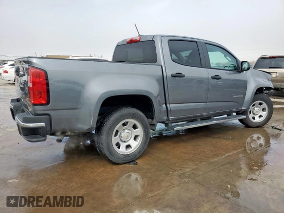 2022 Chevrolet Colorado 2WD Work Truck with VIN 1GCGSBEA8N1284176, listed as a Copart auction lot 48182545 with 33,930 mi miles and Salvage title. Bid and sale history available at DreamBid. Image 3.