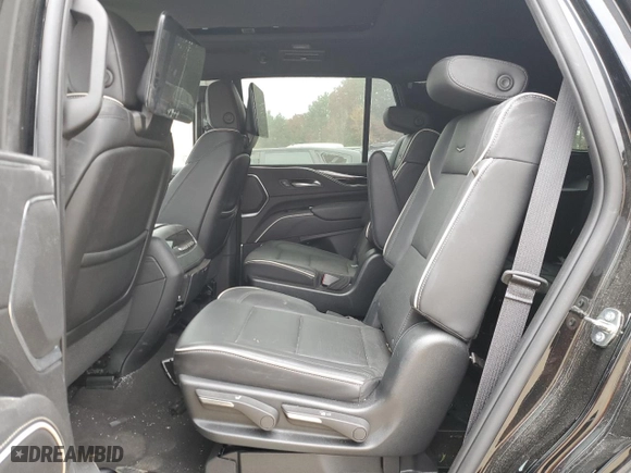 2023 Cadillac Escalade 4WD Sport with VIN 1GYS4EKL0PR390745, listed as a Copart auction lot 77533504 with 0 mi miles and Salvage Title. Bid and sale history available at carsss.com. Image 11.