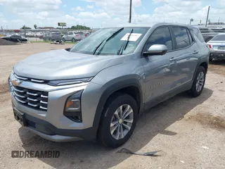 2025 Chevrolet Equinox FWD LT with VIN 3GNAXHEG8SL136412, listed as a IAAI auction lot 42456987 with 4,692 mi miles and . Bid and sale history available at DreamBid. Image 2.