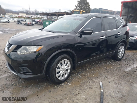 2015 Nissan Rogue S with VIN 5N1AT2MT0FC926994, listed as a IAAI auction lot 41607277 with 104,969 mi miles. Bid and sale history available at carsss.com. Image 23.