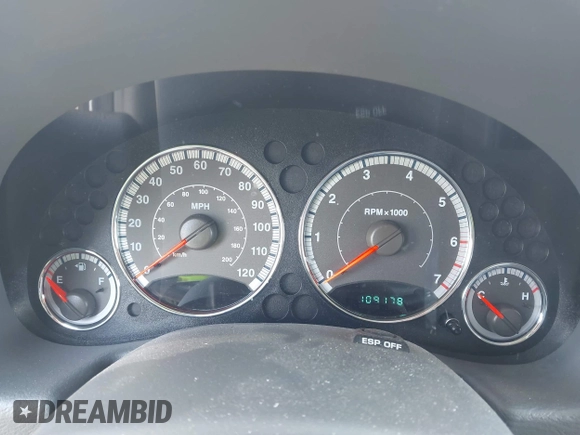 2006 Jeep Liberty Limited with VIN 1J8GL58K46W229191, listed as a IAAI auction lot 42010723 with 109,178 mi miles. Bid and sale history available at carsss.com. Image 7.