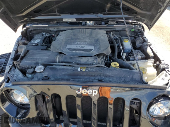 2018 Jeep Wrangler JK Unlimited Sport S with VIN 1C4BJWDG4JL894696, listed as a Copart auction lot 72454864 with 60,122 mi miles and Salvage Title. Bid and sale history available at carsss.com. Image 12.
