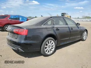 2015 Audi A6 Prestige with VIN WAUHGAFC8FN024576, listed as a Copart auction lot 56542995 with 92,279 mi miles and Salvage title. Bid and sale history available at DreamBid. Image 3.