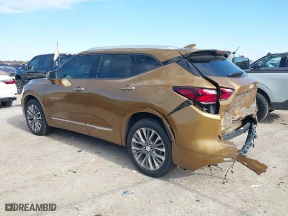 2019 Chevrolet Blazer Premier with VIN 3GNKBFRS5KS703610, listed as a IAAI auction lot 40857704 with 30,779 mi miles. Bid and sale history available at carsss.com. Image 3.
