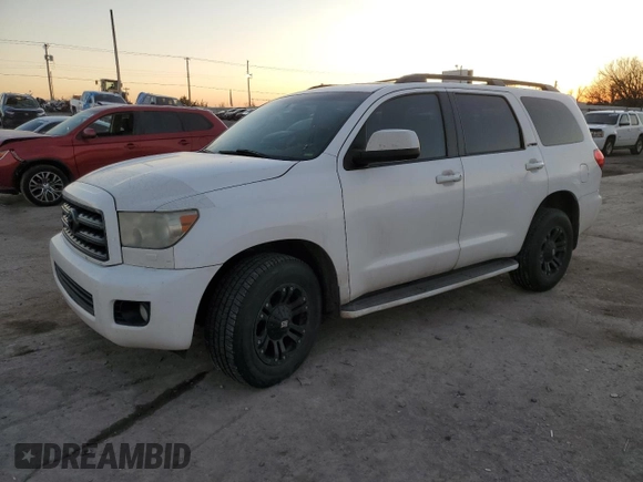 2010 Toyota Sequoia SR5 with VIN 5TDBW5G18AS031207, listed as a Copart auction lot 88731505 with 226,278 mi miles and Salvage Title. Bid and sale history available at carsss.com. Image 1.