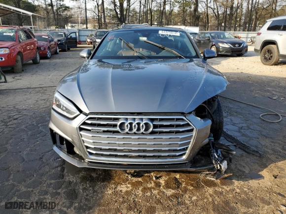 2019 Audi A5 Coupe Premium with VIN WAUSNAF5XKA008328, listed as a Copart auction lot 44325014 with 58,124 mi miles. Bid and sale history available at carsss.com. Image 5.