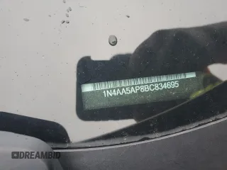 2011 Nissan Maxima SV с VIN 1N4AA5AP8BC834695, выставлен на аукционе Copart как лот 55521455 с пробегом 115 281 миль миль и Списание • Salvage title. История ставок и продаж доступна на DreamBid. Изображение 12.