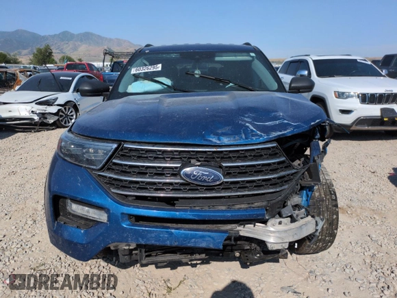2022 Ford Explorer XLT with VIN 1FMSK7DH5NGB05915, listed as a Copart auction lot 60326295 with Not provided miles and Salvage title. Bid and sale history available at DreamBid. Image 5.