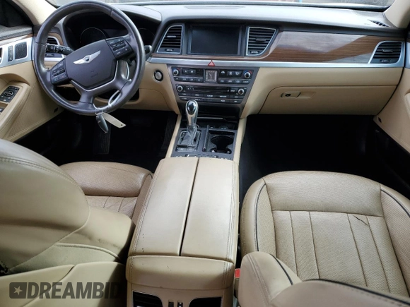 2016 Hyundai Genesis 3.8L with VIN KMHGN4JE8GU113288, listed as a Copart auction lot 39217054 with 88,798 mi miles. Bid and sale history available at carsss.com. Image 8.