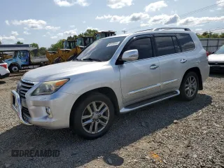 2013 Lexus LX 570 with VIN JTJHY7AX5D4086983, listed as a Copart auction lot 68106944 with Not Provided miles and Salvage Title. Bid and sale history available at carsss.com. Image 1.