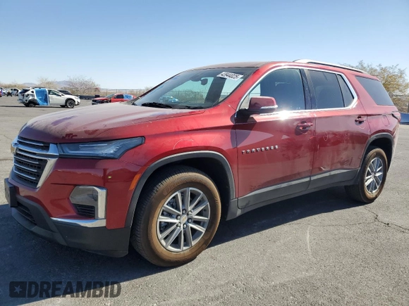 2022 Chevrolet Traverse LT Cloth with VIN 1GNEVGKW6NJ107130, listed as a Copart auction lot 43944025 with 59,900 mi miles and Salvage title. Bid and sale history available at DreamBid. Image 1.