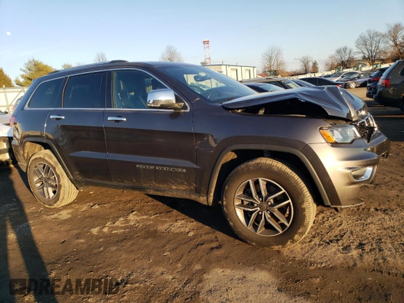 2021 Jeep Grand Cherokee 80th Anniversary with VIN 1C4RJFBG4MC817381, listed as a Copart auction lot 44707125 with 34,516 mi miles and Salvage Title. Bid and sale history available at carsss.com. Image 4.