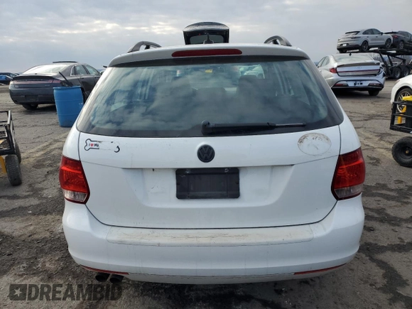 2013 Volkswagen Jetta SportWagen TDI w/Sunroof with VIN 3VWML7AJ3DM693803, listed as a Copart auction lot 88538555 with 109,298 mi miles and Salvage Title. Bid and sale history available at carsss.com. Image 6.