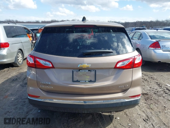 2018 Chevrolet Equinox LT with VIN 2GNAXSEV1J6163417, listed as a IAAI auction lot 41718663 with 85,940 mi miles and . Bid and sale history available at carsss.com. Image 16.