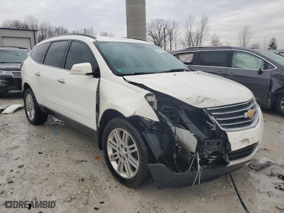 2014 Chevrolet Traverse LT with VIN 1GNKRGKD4EJ278559, listed as a Copart auction lot 86104984 with 140,717 mi miles and Clean Title. Bid and sale history available at carsss.com. Image 4.