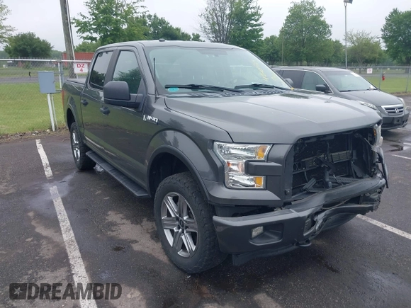2017 Ford F-150 XL with VIN 1FTEW1EF6HFA39756, listed as a IAAI auction lot 42461564 with 95,055 mi miles and . Bid and sale history available at DreamBid. Image 1.