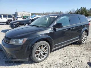 2015 Dodge Journey R/T z VIN 3C4PDCEG0FT552443, wystawiony jako Copart lot #48756565 z przebiegiem 147 181 mil mil oraz Szkoda całkowita • Salvage title. Historia ofert i sprzedaży dostępna na DreamBid. Obrazek 1.