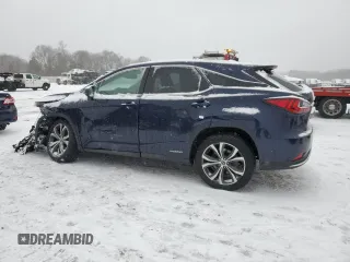 2020 Lexus RX with VIN 2T2HGMDA6LC053459, listed as a Copart auction lot 43967805 with 59,381 mi miles and Salvage Title. Bid and sale history available at carsss.com. Image 2.