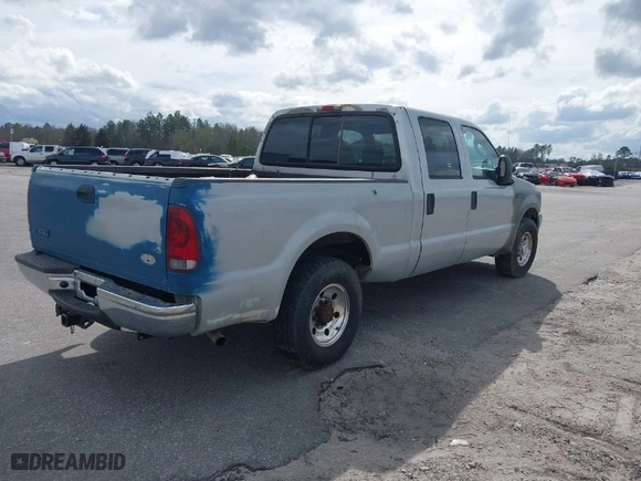 2004 Ford Super Duty F-250 XL with VIN 1FTNW20L74EA70355, listed as a IAAI auction lot 41303705 with 237,456 mi miles. Bid and sale history available at carsss.com. Image 4.