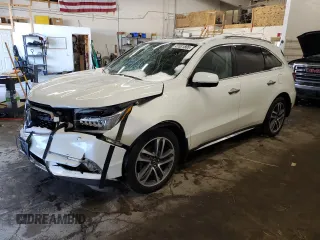 2017 Acura MDX Advance z VIN 5FRYD4H98HB043028, wystawiony jako Copart lot #41631805 z przebiegiem 116 263 mil mil oraz Szkoda całkowita • Salvage title. Historia ofert i sprzedaży dostępna na DreamBid. Obrazek 1.