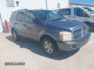 2005 Dodge Durango Limited with VIN 1D4HB58D65F601504, listed as a IAAI auction lot 41767207 with 206,522 mi miles and . Bid and sale history available at DreamBid. Image 1.