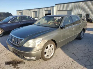 2004 Lexus LS 430 with VIN JTHBN36F440149975, listed as a Copart auction lot 49853965 with Not Provided miles and Salvage Title. Bid and sale history available at DreamBid. Image 1.