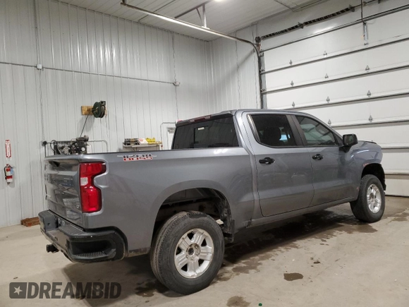 2021 Chevrolet Silverado 1500 LT Trail Boss with VIN 1GCPYFEL6MZ230298, listed as a Copart auction lot 48771285 with 76,370 mi miles and Salvage Title. Bid and sale history available at DreamBid. Image 3.