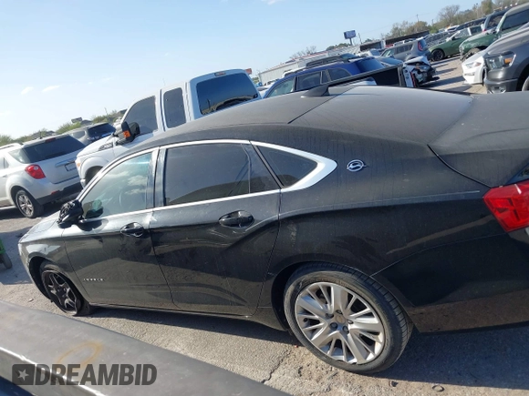 2017 Chevrolet Impala LS with VIN 1G11Z5SA9HU134077, listed as a IAAI auction lot 41818249 with 121,733 mi miles and . Bid and sale history available at DreamBid. Image 14.