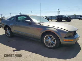 2005 Ford Mustang Deluxe with VIN 1ZVFT80N655188297, listed as a Copart auction lot 53081905 with 1,347 mi miles and Salvage Title. Bid and sale history available at carsss.com. Image 4.