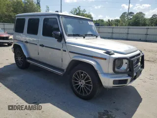 2019 Mercedes-Benz G 550 with VIN WDCYC6BJ6KX324402, listed as a Copart auction lot 52367234 with 48,957 mi miles and Salvage Title. Bid and sale history available at DreamBid. Image 4.