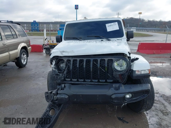 2022 Jeep Gladiator Texas Trail z VIN 1C6HJTAG8NL152487, wystawiony jako IAAI lot #41053737 z przebiegiem 49 411 mil mil oraz . Historia ofert i sprzedaży dostępna na DreamBid. Obrazek 13.