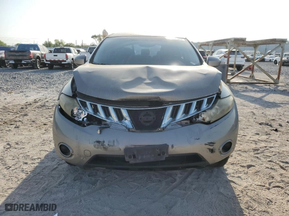 2009 Nissan Murano S with VIN JN8AZ18UX9W019936, listed as a Copart auction lot 50217125 with 186,975 mi miles and Salvage Title. Bid and sale history available at carsss.com. Image 5.