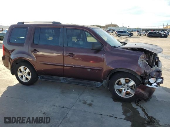 2009 Honda Pilot EX-L z VIN 5FNYF38659B005916, wystawiony jako Copart lot #80045664 z przebiegiem 195 182 mil mil oraz Szkoda całkowita • Salvage title. Historia ofert i sprzedaży dostępna na DreamBid. Obrazek 4.