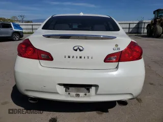 2008 Infiniti G35 Journey with VIN JNKBV61E58M218977, listed as a Copart auction lot 49639525 with Not Provided miles and Salvage Title. Bid and sale history available at DreamBid. Image 6.