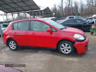 2007 Nissan Versa 1.8 S with VIN 3N1BC13E37L385700, listed as a IAAI auction lot 41607973 with 180,407 mi miles. Bid and sale history available at carsss.com. Image 13.