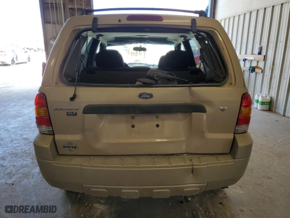 2007 Ford Escape XLT with VIN 1FMYU03197KA62373, listed as a Copart auction lot 50917165 with 150,893 mi miles and Clean Title. Bid and sale history available at carsss.com. Image 6.