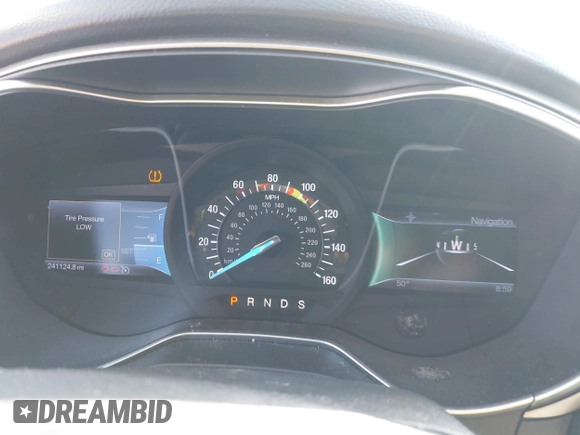 2013 Ford Fusion SE with VIN 3FA6P0HR8DR182132, listed as a IAAI auction lot 41826006 with 241,124 mi miles. Bid and sale history available at carsss.com. Image 7.